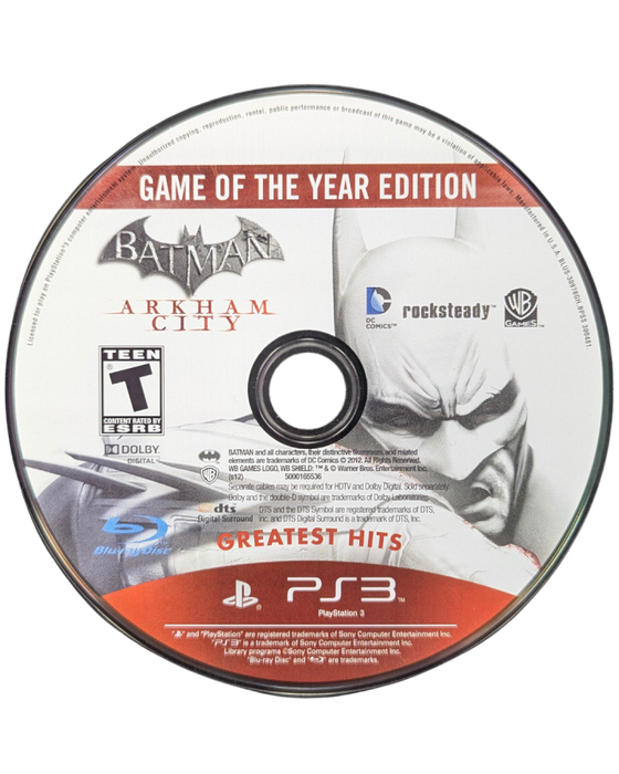 Batman: Arkham Asylum & Batman: Arkham City Dual Pack [Greatest Hits] – PlayStation 3 (PS3) - for just $13.99! 