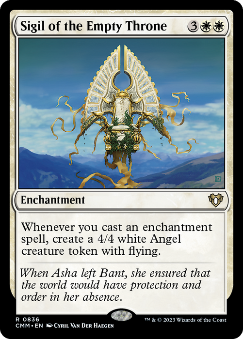Sigil of the Empty Throne (CMM-836) - Commander Masters - for just $0.34! 