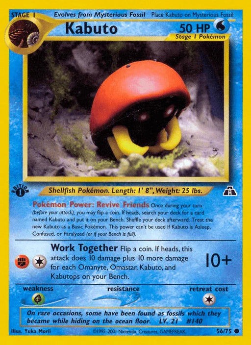Kabuto (56/75) [Neo Discovery 1st Edition] - for just $0.55! 