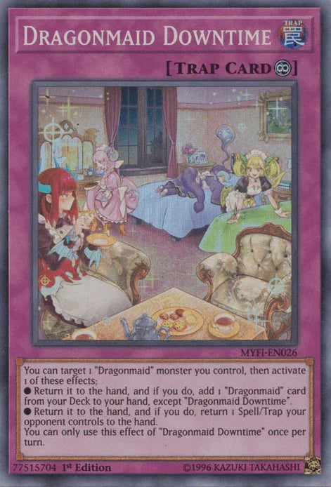 Dragonmaid Downtime [MYFI-EN026] Super Rare - for just $0.20! 