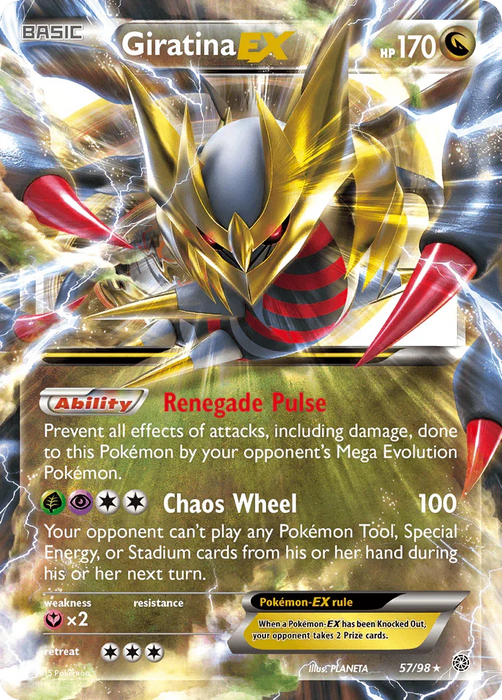 Giratina EX (57/98) [XY: Ancient Origins] - for just $10! 