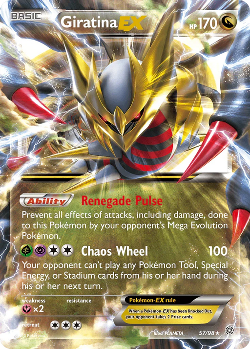 Giratina EX (57/98) [XY: Ancient Origins] - for just $10.95! 
