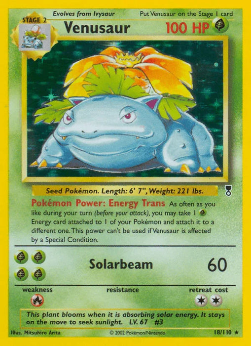 Venusaur (18/110) [Legendary Collection] - for just $46.55! 
