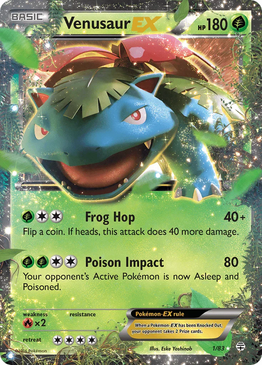 Venusaur EX (1/83) [XY: Generations] - for just $4.75! 