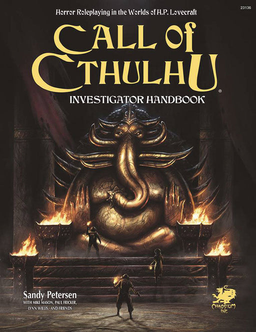 Call of Cthulhu: Seventh Edition Investigator Handbook - for just $44.95! 