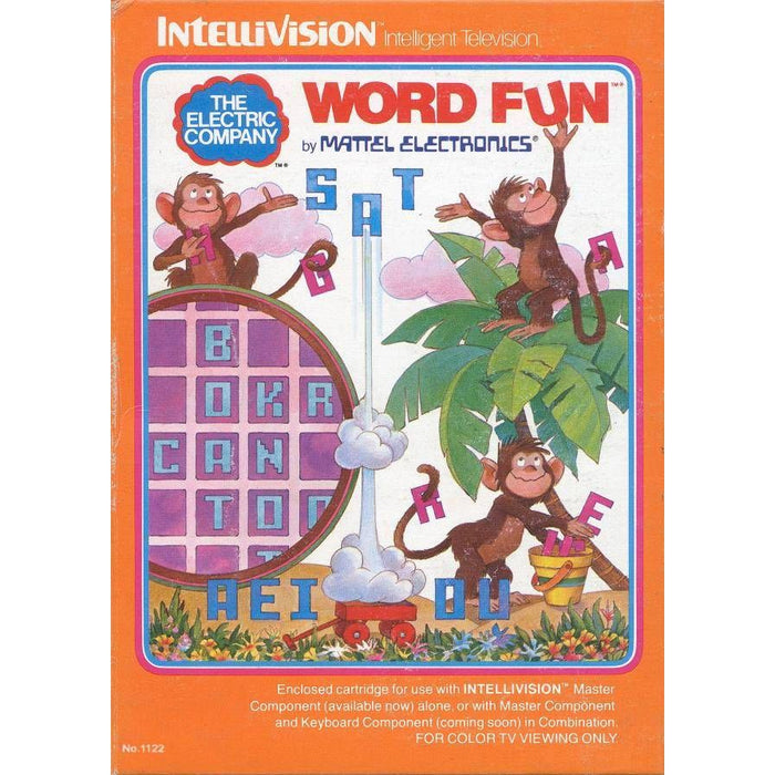 Word Fun (Intellivision) - Just $0! Shop now at Retro Gaming of Denver