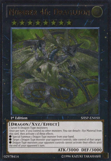 Number 46: Dragluon (UTR) [SHSP-EN050] Ultimate Rare - for just $5.80! 