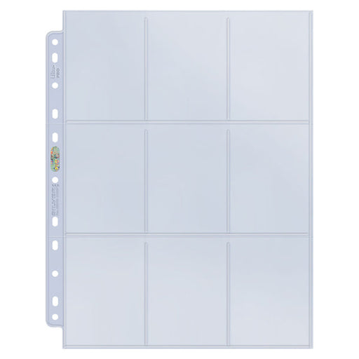 Ultra PRO: 9-Pocket Pages - Silver Series (11-Holes / 100-Pack) - for just $0! 