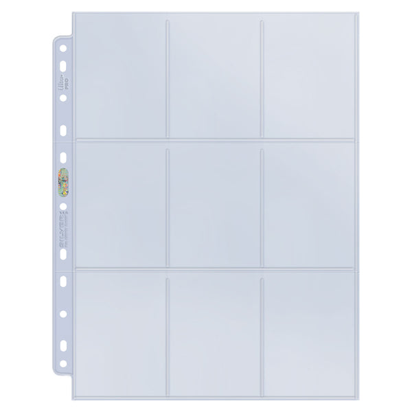 Ultra PRO: 9-Pocket Pages - Silver Series (11-Holes / 100-Pack) - for just $0! 
