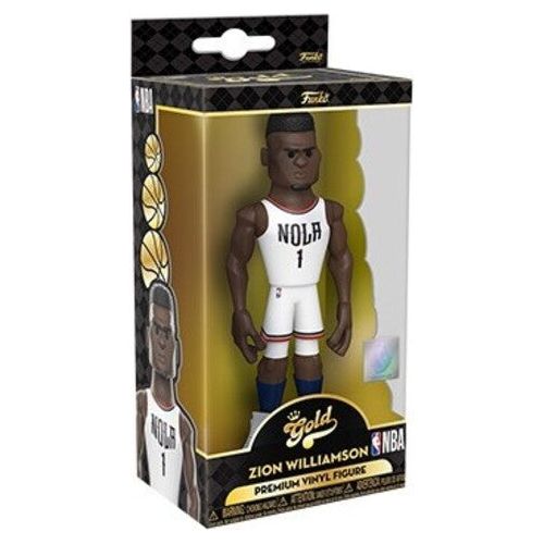 Funko Gold 5": Pelicans - Zion Williamson (Home Uniform) - Premium Bobblehead Figures - Just $8.95! Shop now at Retro Gaming of Denver