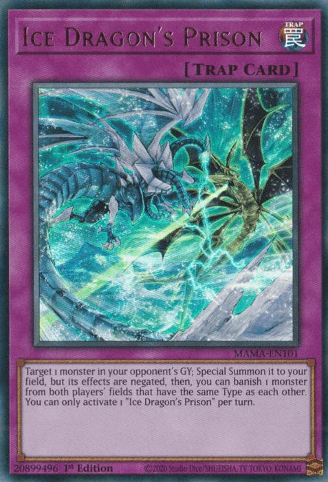 Ice Dragon's Prison [MAMA-EN101] Ultra Rare - for just $0.15! 