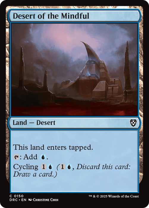 Desert of the Mindful (DRC-150) - Commander: Aetherdrift - for just $0.05! 