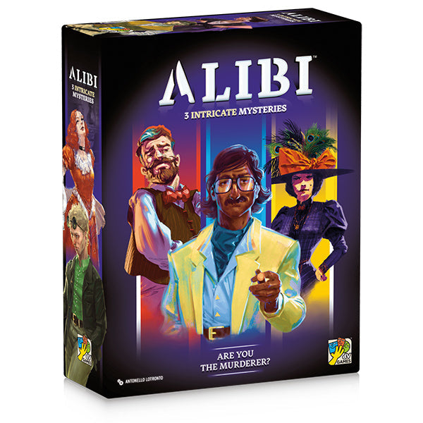 Alibi: 3 Intricate Mysteries - Board Game - for just $34.99! 