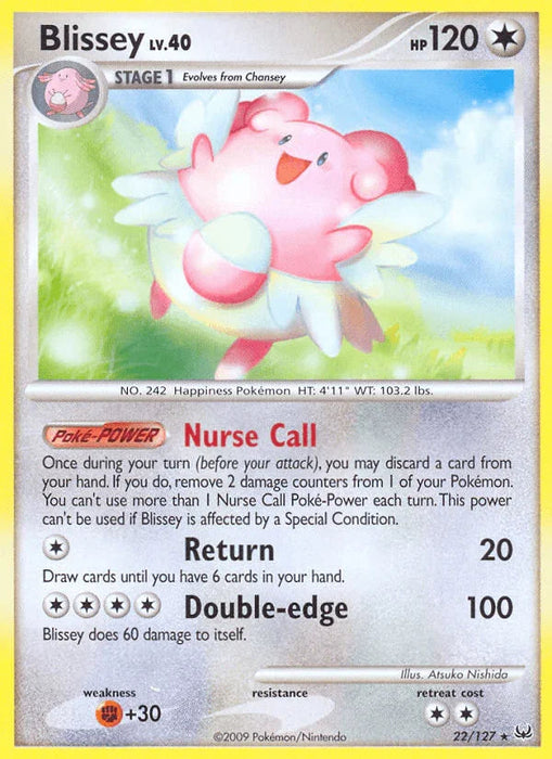 Blissey (22/127) [Platinum: Base Set] - for just $1.65! 