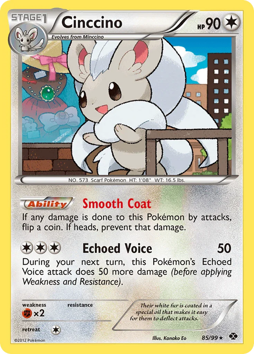 Cinccino (85/99) [Black & White: Next Destinies] - for just $0.95! 