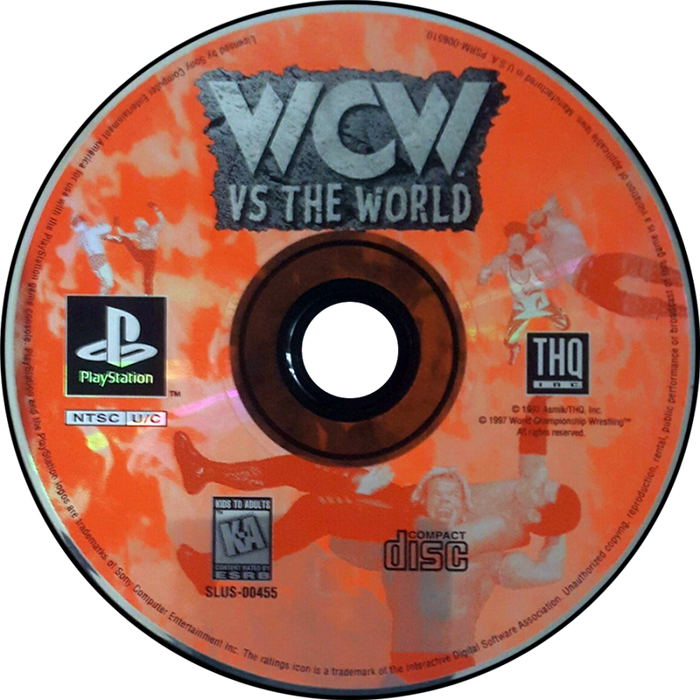 WCW vs. the World – PlayStation 1 (PS1) - for just $9.99! 