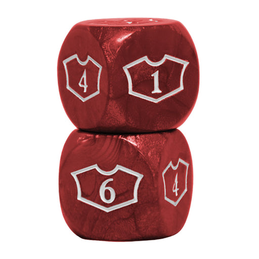 Ultra PRO: Loyalty Dice Set - 22MM Deluxe (Red) - for just $0! 