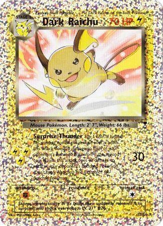 Dark Raichu (S3/S4) [Box Topper] - for just $74! 