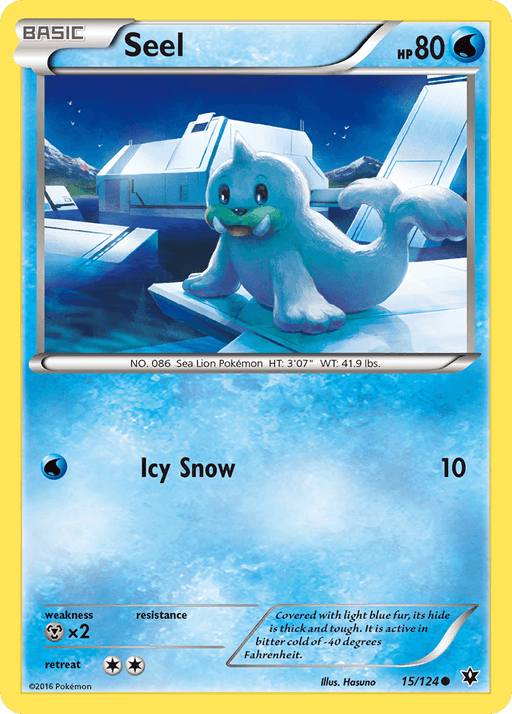 Seel (15/124) [XY: Fates Collide] - for just $0.10! 