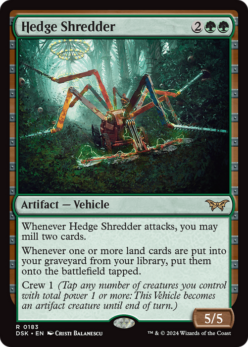 Hedge Shredder (DSK-183) - Duskmourn: House of Horror - for just $0.86! 