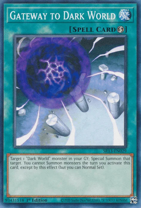 Gateway to Dark World [SR13-EN029] Common - for just $0.10! 