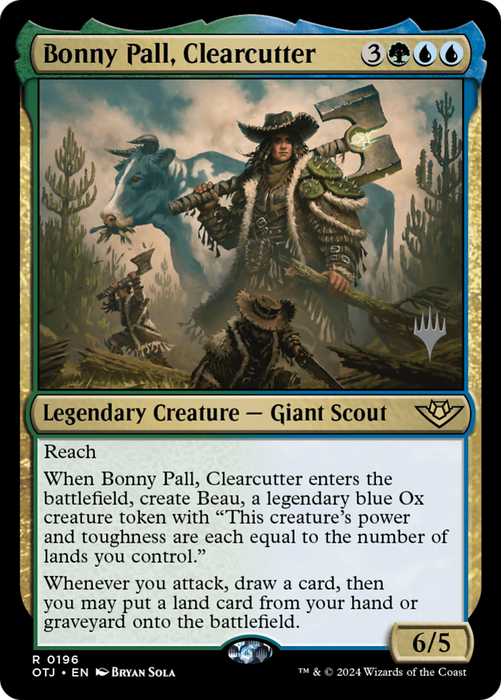 Bonny Pall, Clearcutter (PPOTJ-196) - Outlaws of Thunder Junction Promos - for just $0.25! 