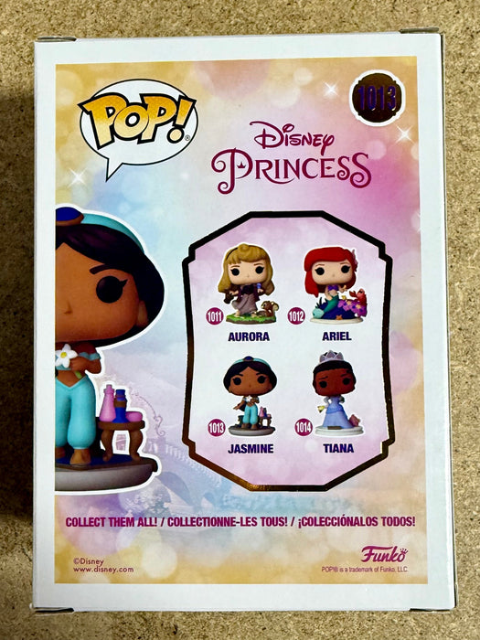 Linda Larkin Signed Princess Jasmine Funko Pop! #1013 Disney Aladdin JSA COA - for just $115! 