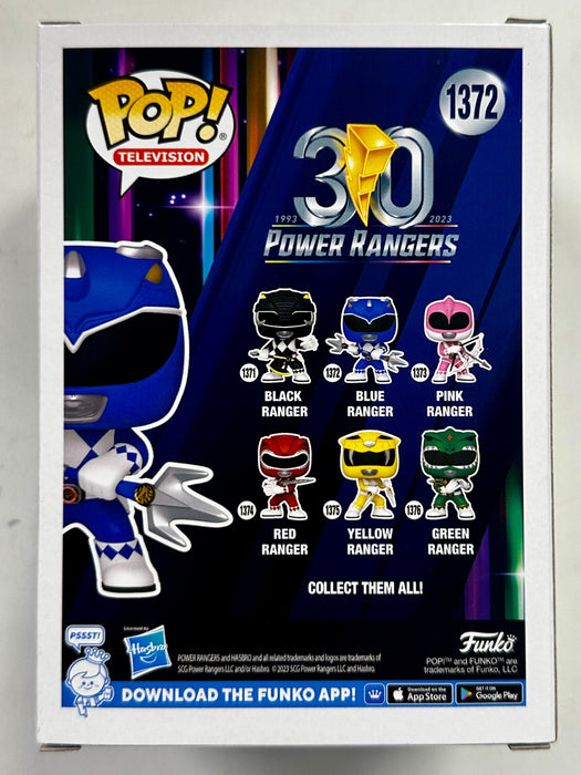 Funko Pop! Television Blue Power Ranger With Power Lance #1372 MMPR 30th 2023 - for just $13! 