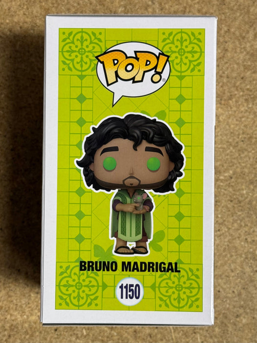 John Leguizamo Signed Bruno Madrigal Encanto Funko Pop! #1150 Disney With OC COA - for just $75! 
