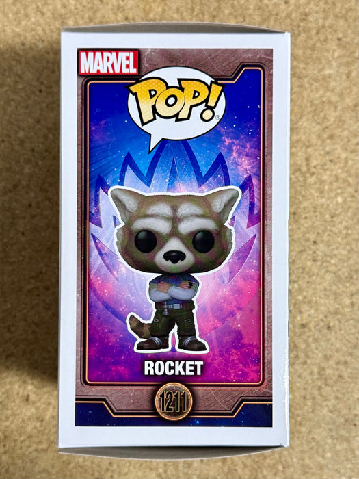 Director James Gunn Signed Funko Pop! Marvel #1211 Rocket GOTG 2023 With JSA COA - for just $300! 