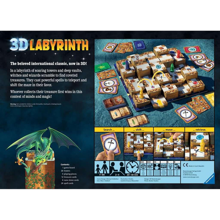 3D Labyrinth - Fantasy Boardgame - Ravensburger - for just $29.99! 
