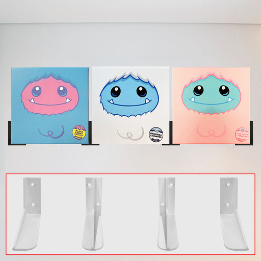 3D Floating Shelf for Chomper Abominable Toys Boxes (Shelf Size: 2in high x 3in deep) - for just $14.99! 