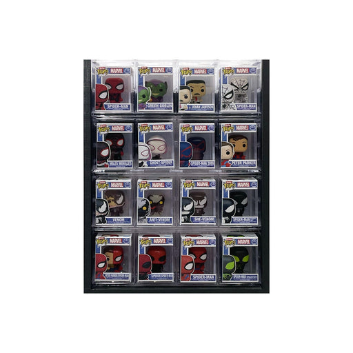 BITTY POPS in Acrylic Sleeves - Display Case for Funko Bitty Pops, Wall Mountable & Stackable Pop Shelf (3D Printed) - for just $24.99! 