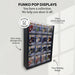 BITTY POPS in Acrylic Sleeves - Display Case for Funko Bitty Pops, Wall Mountable & Stackable Pop Shelf (3D Printed) - for just $24.99! 