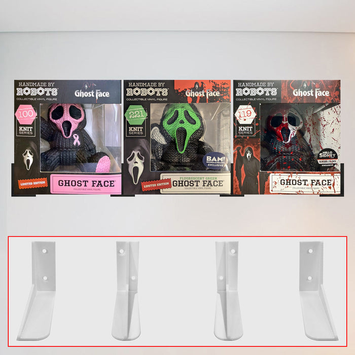 HMBR FULL SIZE - 3D Floating Shelf for Handmade by Robots Boxes (Shelf Size: 3in high x 4in deep) - for just $14.99! 