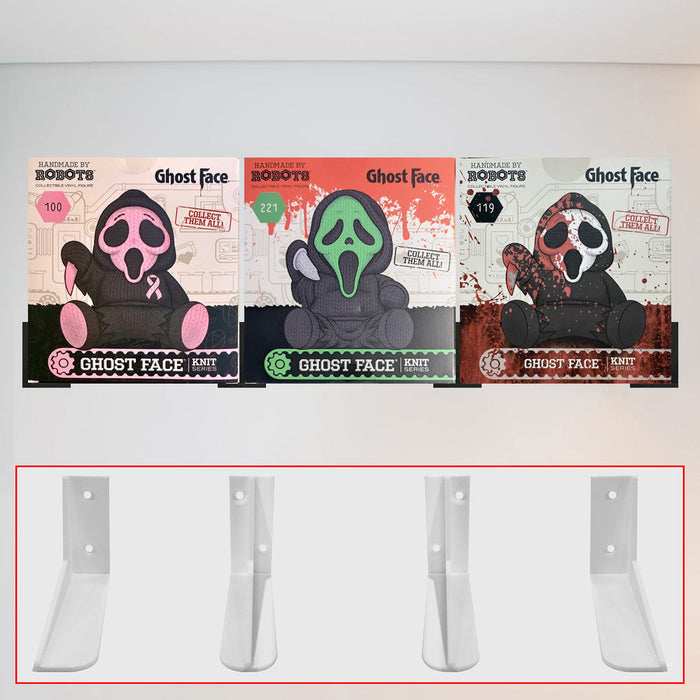 HMBR FULL SIZE - 3D Floating Shelf for Handmade by Robots Boxes (Shelf Size: 3in high x 4in deep) - for just $14.99! 