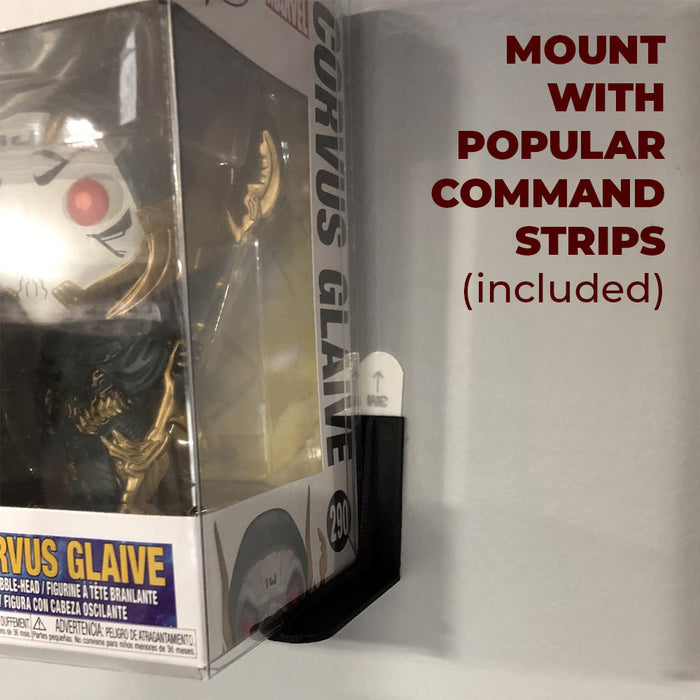 CHOMPER - 3D Floating Shelf for Abominable Toys Boxes (Shelf Size: 2in high x 3in deep) - for just $14.99! 