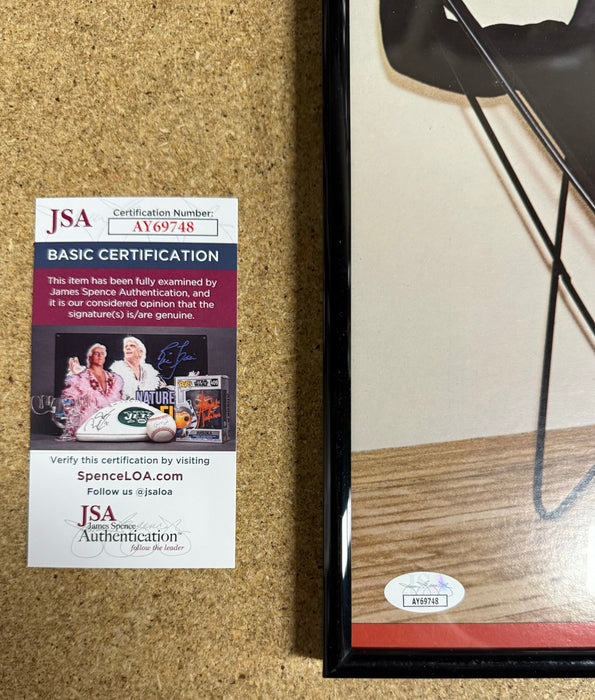 Johnny Mathis Signed & Framed You Light Up My Life Vinyl With JSA COA - for just $100! 