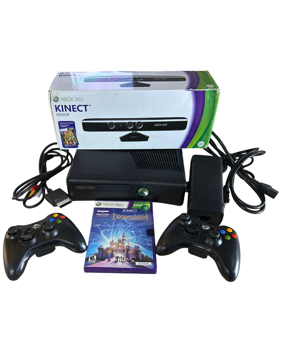 Xbox 360 Slim 4GB Kinect Disneyland Adventures Bundle (Refurbished) - for just $160! 