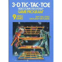 3D Tic-Tac-Toe - Atari 2600 - Premium Video Games - Just $15.99! Shop now at Retro Gaming of Denver