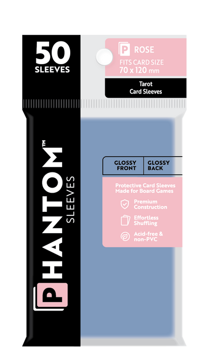 Phantom Sleeves: Rose Size (70mm x 120mm) 50 ct - for just $3.99! 