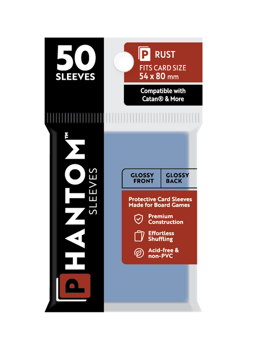Phantom Sleeves: Rust Size (54mm x 80mm) 50 ct - for just $3.99! 