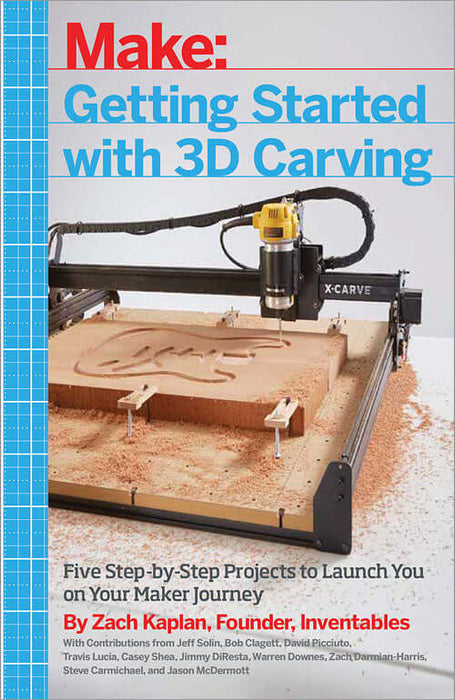Make: Getting Started with 3D Carving - Print - for just $19.99! 