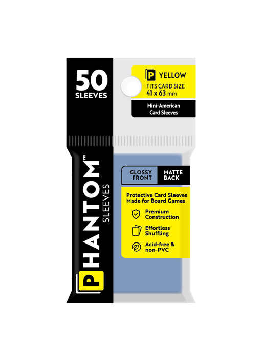 Phantom Sleeves: Yellow Size (41mm x 63mm) 50 ct - for just $3.99! 