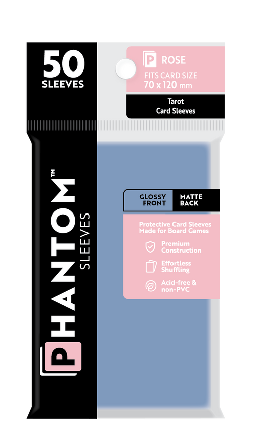 Phantom Sleeves: Rose Size (70mm x 120mm) 50 ct - for just $3.99! 