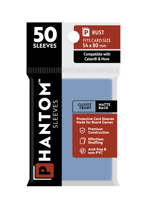 Phantom Sleeves: Rust Size (54mm x 80mm) 50 ct - for just $3.99! 