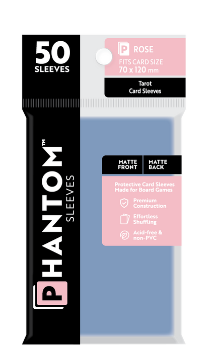 Phantom Sleeves: Rose Size (70mm x 120mm) 50 ct - for just $3.99! 