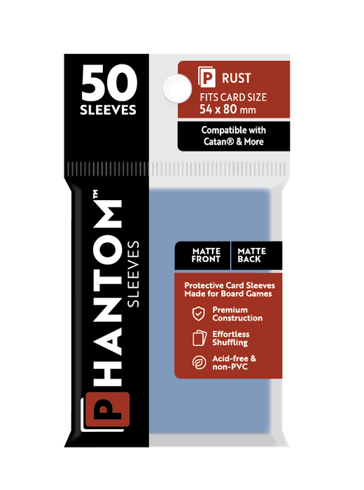 Phantom Sleeves: Rust Size (54mm x 80mm) 50 ct - for just $3.99! 