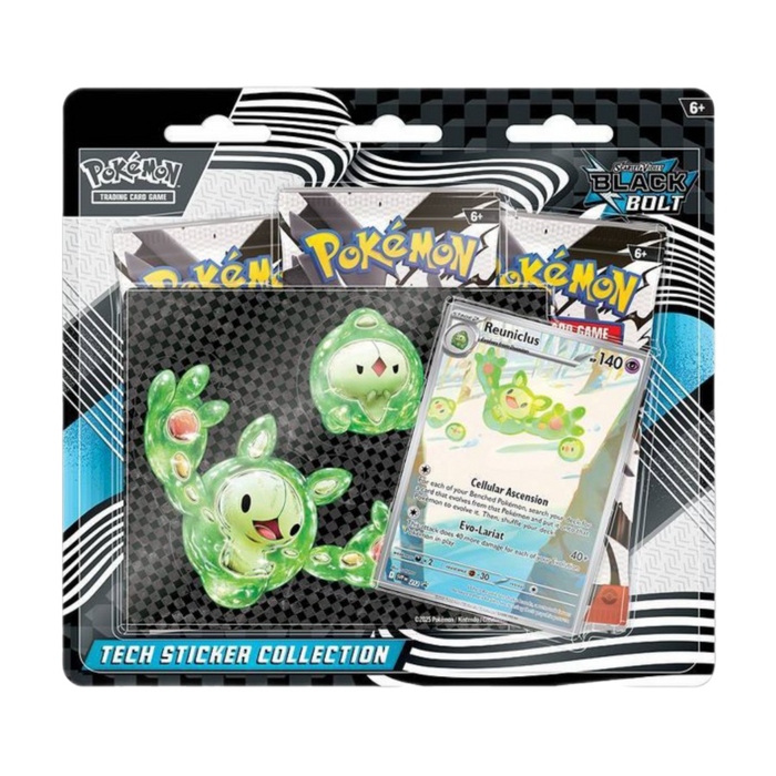 Pokemon TCG: Black Bolt Tech Sticker Collection - for just $31.99! 