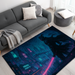 Samurai Cyber Punk Inspired Decor Rug- 62x40 inches - for just $44.99! 